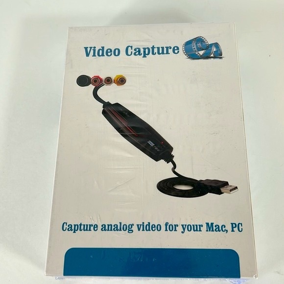 Video Capture Analog Video For Mac PC With Software Stereo Cable & SCART Adapter - Picture 2 of 10